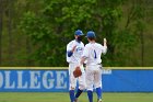 Baseball vs CGA  Wheaton College Baseball vs Coast Guard Academy during game one of the NEWMAC semi-finals playoffs. - (Photo by Keith Nordstrom) : Wheaton, baseball, NEWMAC
